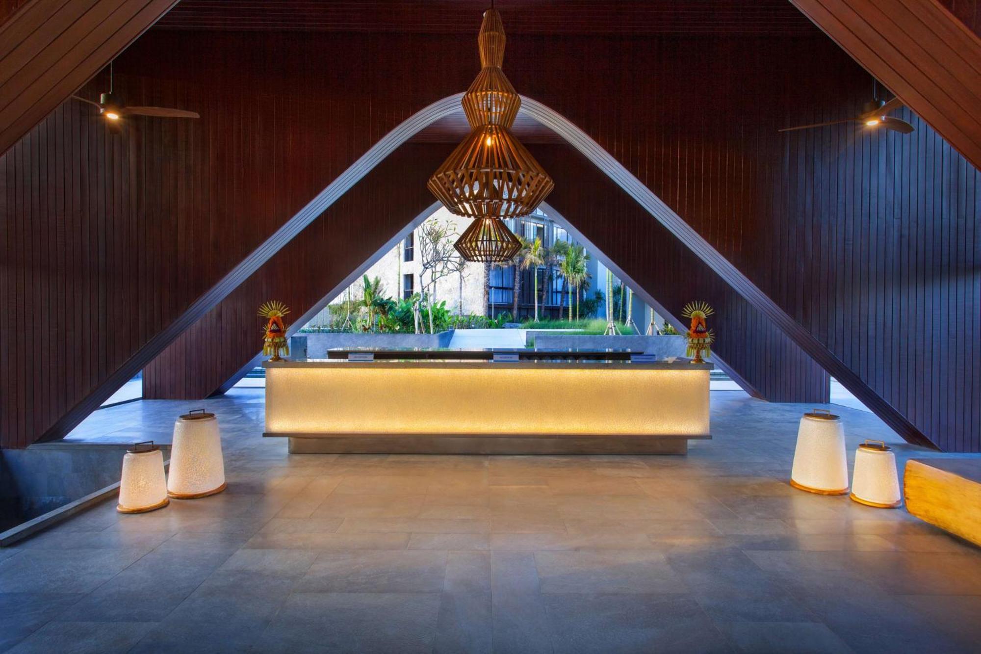 Wyndham Tamansari Jivva Resort Bali Siyut Exterior foto The lobby of the hotel